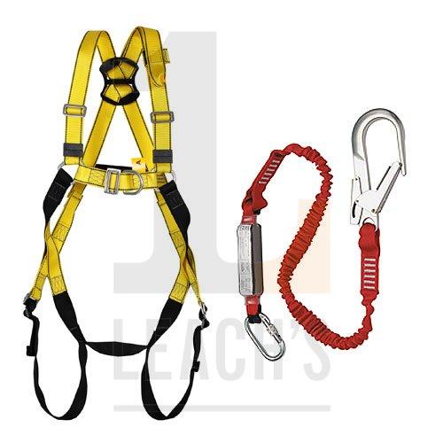 Deluxe 2 Point Harness with Single Elasticated Lanyard / Привязь класса люкс с двумя креплениями и эластичным - фото 1 - id-p105319758