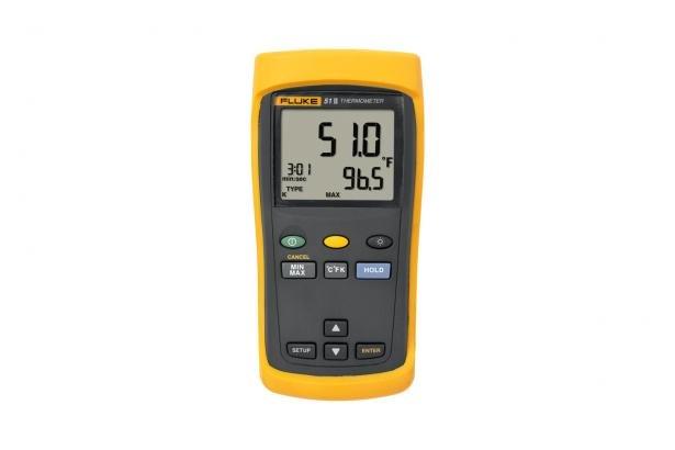 Fluke 51 II Handheld Digital Probe Thermometer - фото 1 - id-p105320285
