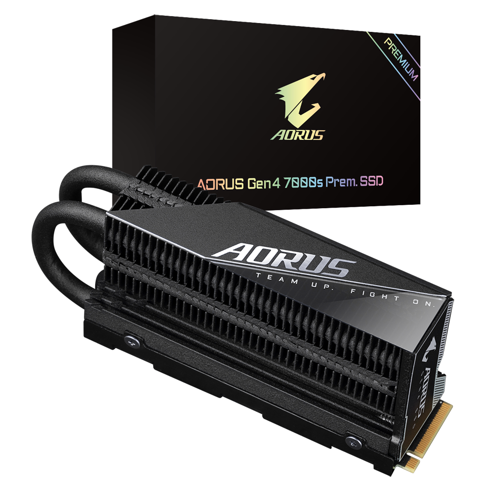 Gigabyte GP-AG70S1TB-P SSD-накопитель 1000Gb, Read up to 7000Mb/Write up to 5500Mb PCIe GEN4 - фото 1 - id-p105321226