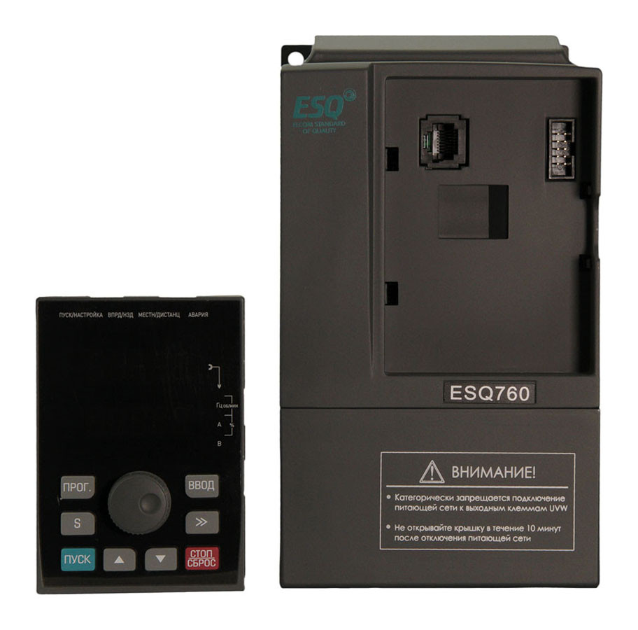 Частотный преобразователь ESQ-760-2S-0055 (5.5/7.5 кВт 220 В) - фото 2 - id-p100604157