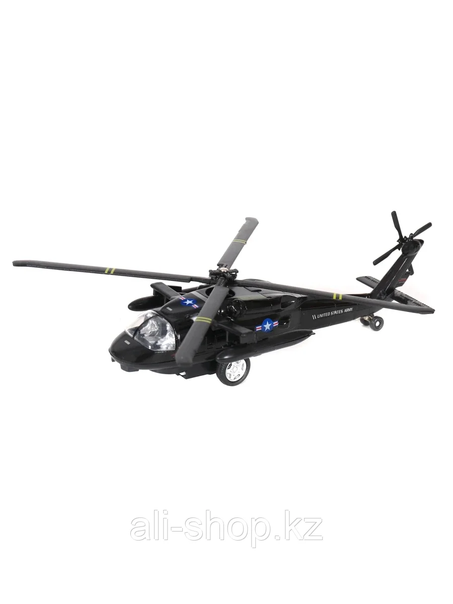 Модель вертолета инерция 51260 Черный - фото 1 - id-p105325850