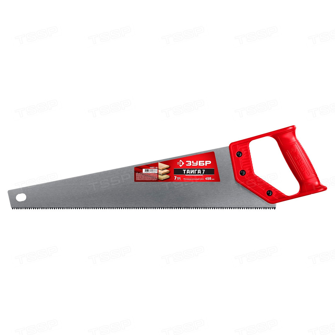 Ножовка ЗУБР Тайга-5 400мм для быстрого реза 15083-40 - фото 1 - id-p98165463