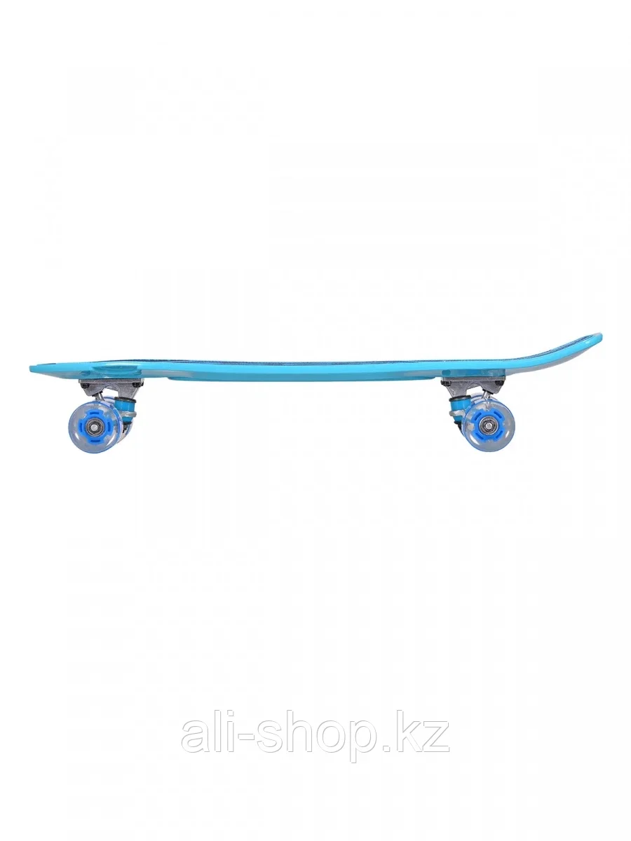 Скейтборд 68*19 см RUSH ACTION голубой - фото 3 - id-p105322585