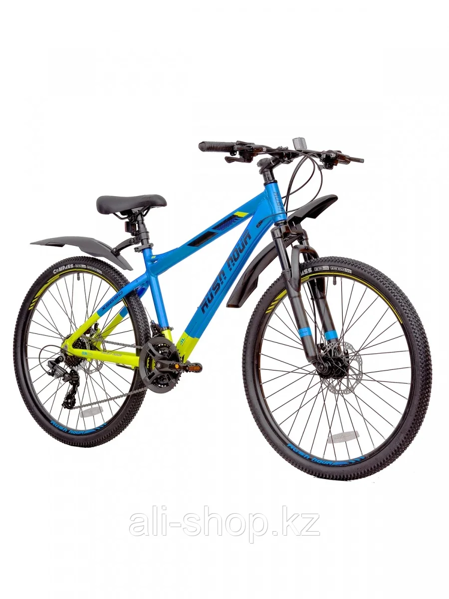 Велосипед горный 26" XS650 DISC AL 21ск RUSH HOUR синий - фото 2 - id-p105332877