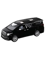 Модель машины Toyota Alphard 1:29 (18см) свет, звук, инерция 68681-3 черный