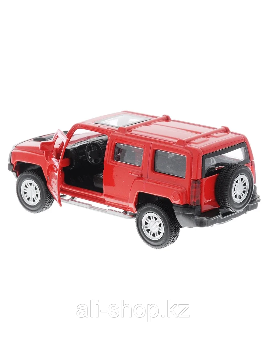 Модель машины Hummer H3 1:43 (11,5см) 67301 инерция Красный - фото 5 - id-p105326219