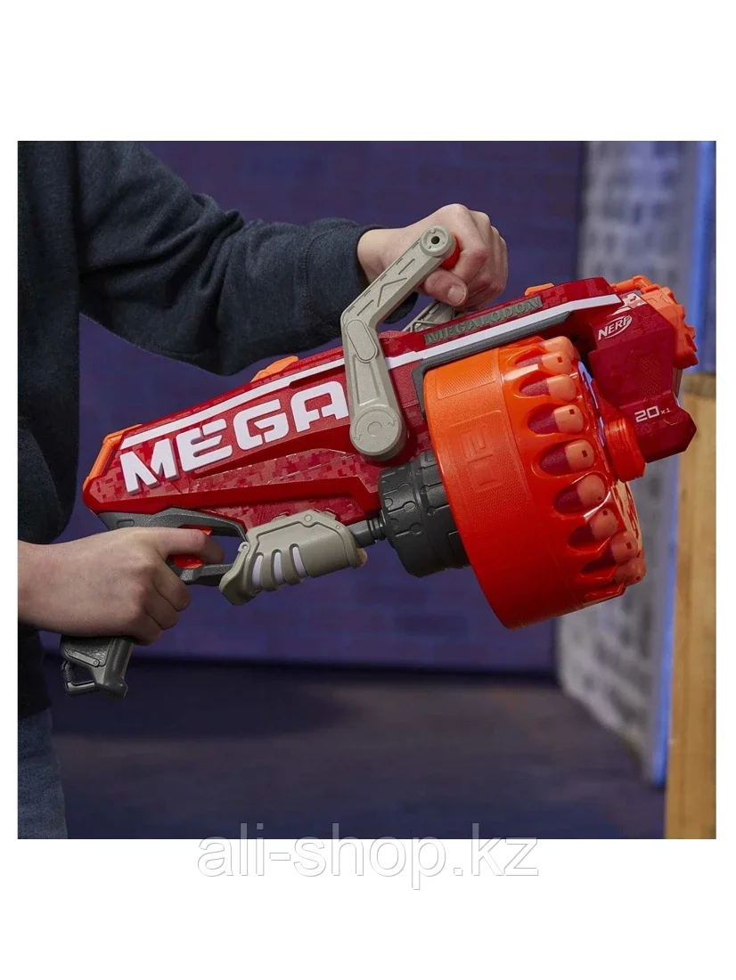 Бластер Nerf Мега Мегалодон E4217 в/к - фото 3 - id-p105327249