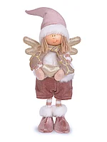 Новогодняя фигура 50 см девочка Ангел с сердцем BH2090006-19.5