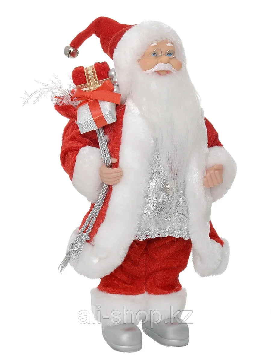 Новогодняя фигура Санта-Клаус 30 см TM-89108A