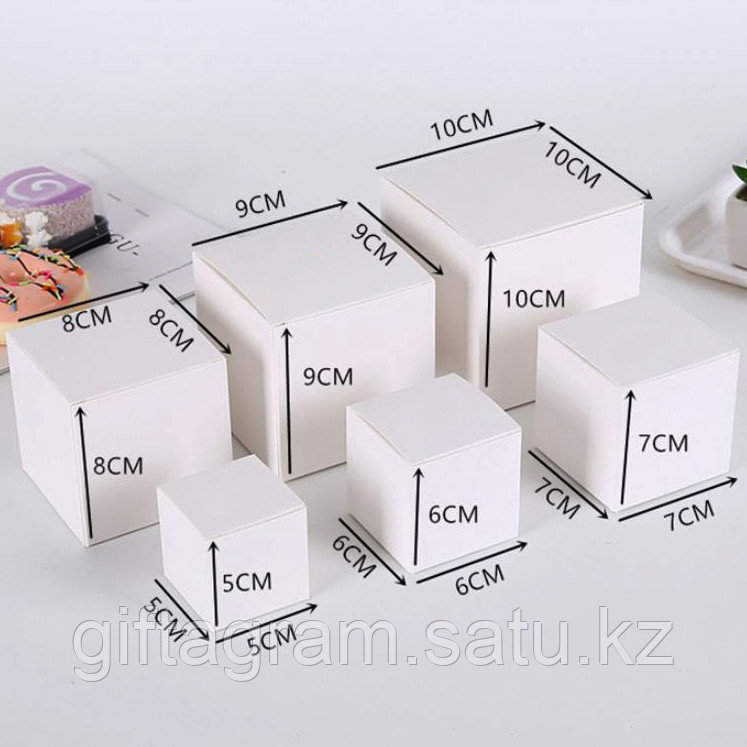 Подарочная коробка "Куб" 8 х 8 х 8 - фото 3 - id-p105333652