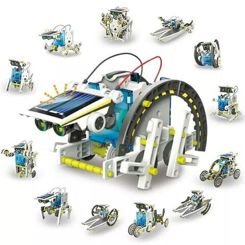 Конструктор робототехника на солнечной батарее Мультибот 13-в-1 Educational Solar Robot Kit - фото 8 - id-p105334090