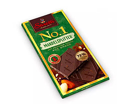 Шоколадная плитка Sarotti Mandelsplitter, Содержание какао 72%, 100 гр