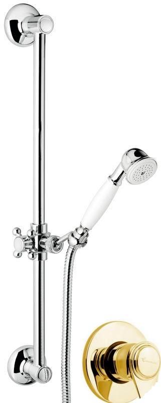 Душевой комплект Emmevi C02541OR, золото
