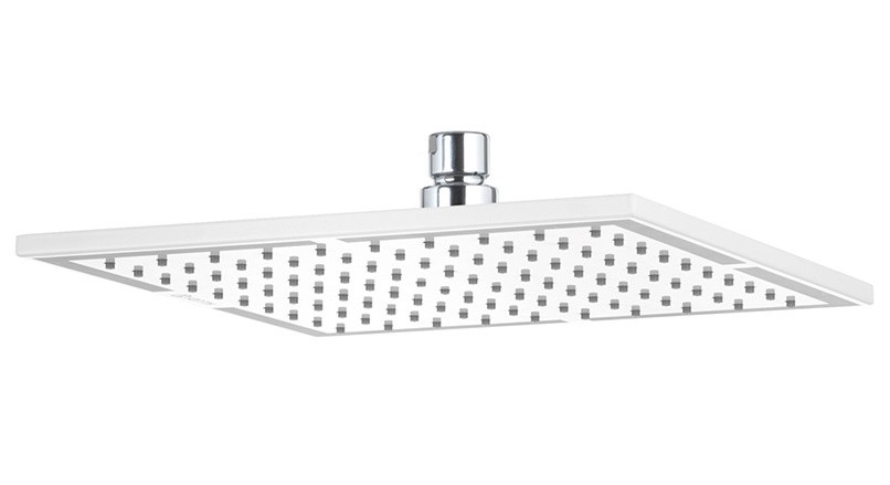 Верхний душ Kludi A-Qa 6453091-00, 30 x 30 см квадратный, плоский 6 мм, 1 режим струи, без держателя, цвет