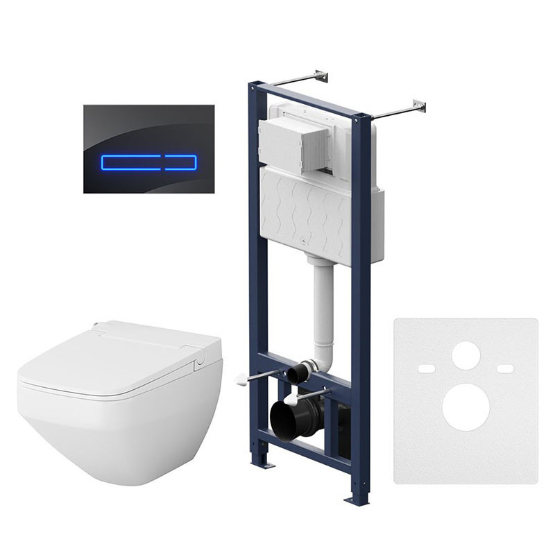 Инсталляция Am.Pm Inspire 2.0, IS450A38.CCC50A с безободковым унитазом Inspire V2.0 FlashClean с электронным