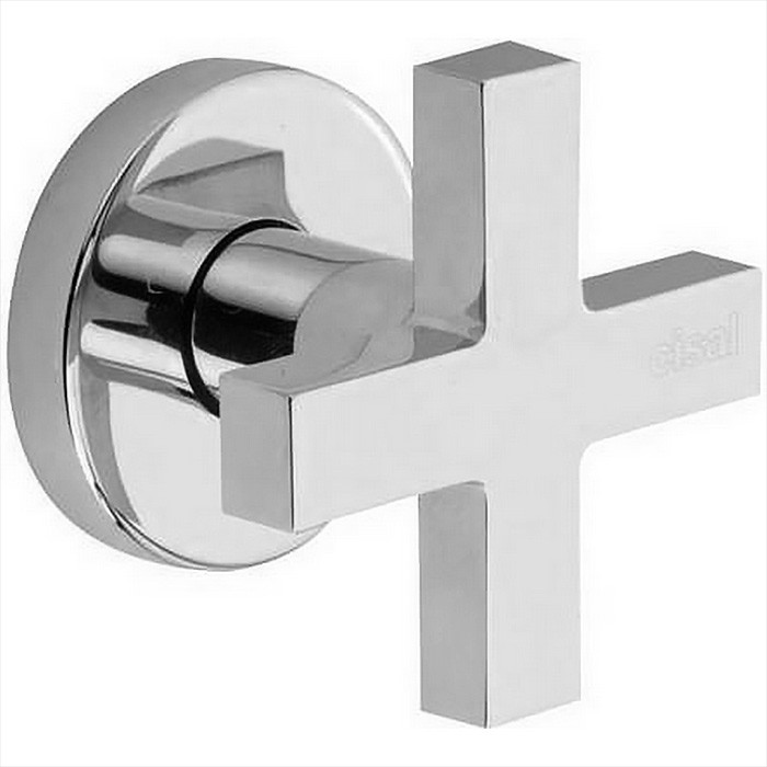 Запорный вентиль Cisal Barcelona Quad 3/4, цвет хром, BQ00030321