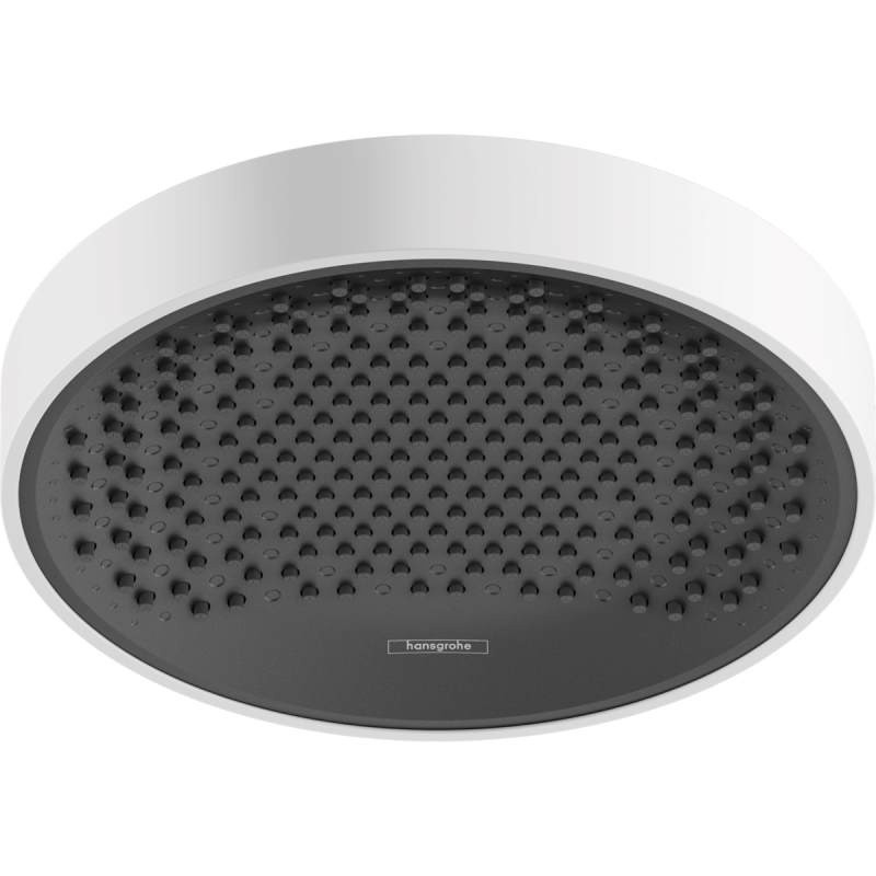 Верхний душ Hansgrohe Rainfinity 26228700, 25х25 см, 1 режим струи, без держателя, белый матовый