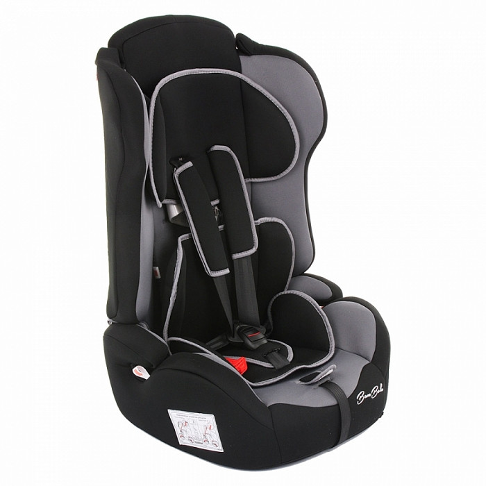 BAMBOLA Удерживающее устройство для детей 9-36 кг PRIMO Серый/Черный