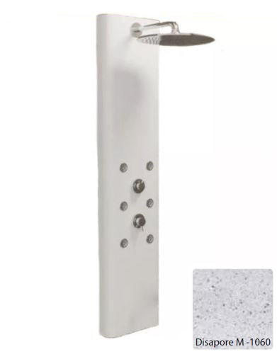 Душевая панель с гидромассажем Kolpa-San Kerrock City 3FT, цвет - Disapore M-1060 (светло-серый), с