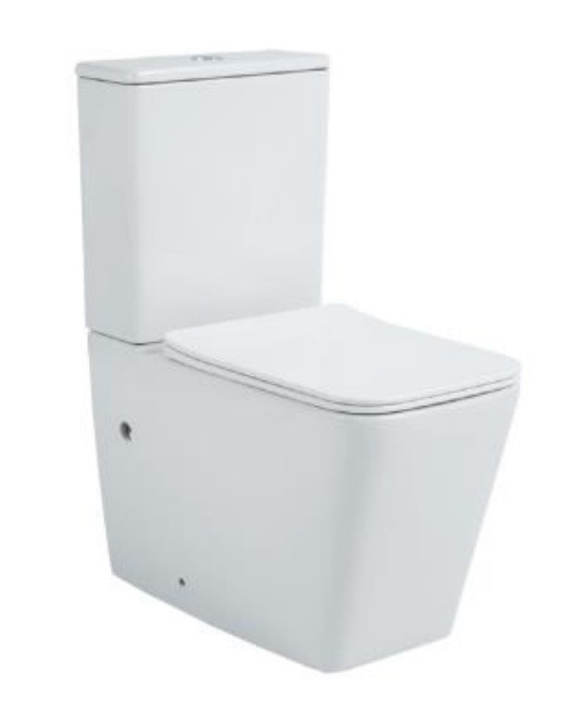Напольный безободковый унитаз Aquatek Либра New, крышка микролифт, белый, AQ1263N-00