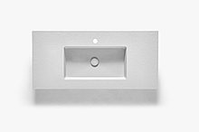 Раковина-столешница Acquabella, ENCIM.INTEGRA_120_S/F_SLATE_BIANCO, 120 х 46 см, цвет blanco