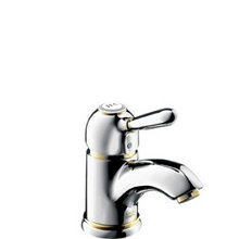 Смеситель AXOR Carlton 17018090 для раковины хром/золото