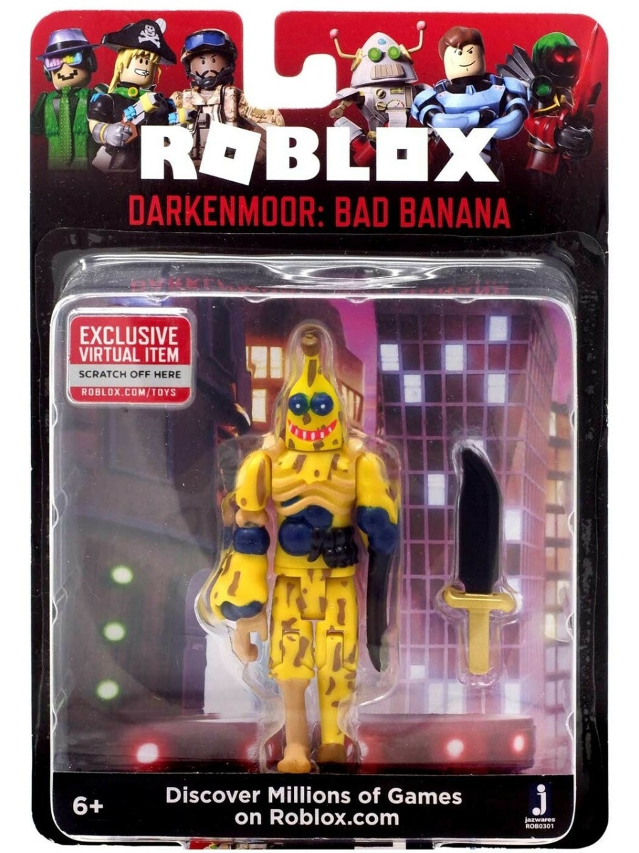 Roblox ROB0301 Фигурка героя Darkenmoor Bad Banana (Core) с аксессуарами