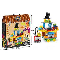 Pituso Конструктор ТЕЛЕЖКА С ИНСТРУМЕНТАМИ 61 эл, фото 3