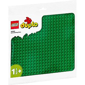 Зеленая пластина для строительства DUPLO LEGO