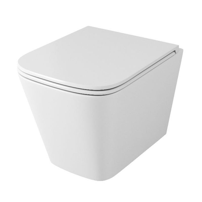 Подвесной унитаз Owl Vatter Ruta-H mini (Slim) OWLT190403S, безободковый, тонкая крышка, микролифт