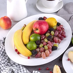 Блюдо овальное 37 см Royal Circle TU2306 TUDOR (HoReCa)