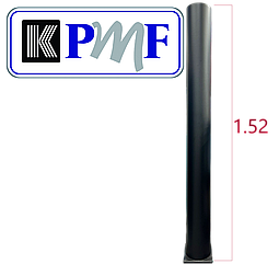 KPMF пленка | черный мат без каналов | ширина 1,52м