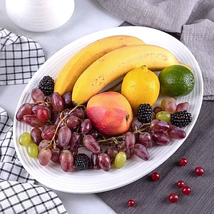 Блюдо овальное 32 см Royal Circle TU2306-1 TUDOR (HoReCa)