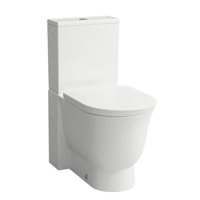 Унитаз-моноблок Laufen New Classic 8.2485.8.000.000.1, напольный, безободковый, белый матовый