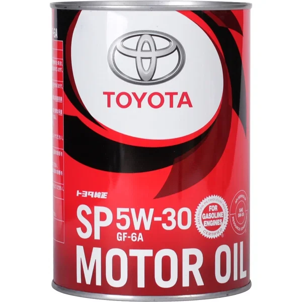 Моторное масло Toyota Synthetic Motor Oil SP/GF-6A 5W-30, 1л