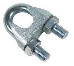 Зажим канатный DIN 741, диаметр 19мм