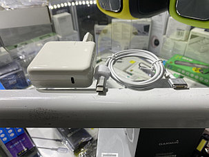 Зарядка magsafe 2 нового образца для Air Pro макбука кабель отсоединяется 61w, фото 1
