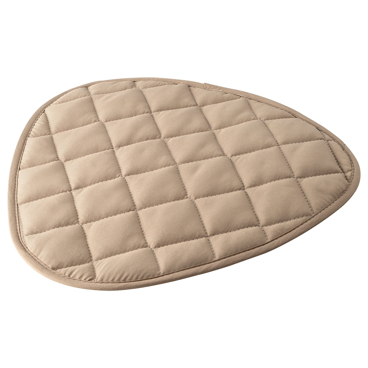 Подушка на стул КЛОККЛЁК (KLOCKLÖK), бежевая 34х35 см, фото 1