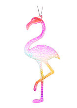Новогодняя фигурка фламинго 204358