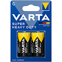 Батарейки солевые VARTA Superlife C/R14, 2шт