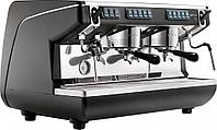 Рожковая кофемашина Nuova Simonelli Appia Life 2Gr V 220V black+economizer+high groups