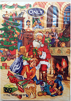 Рождественский календарь с шоколадом (Advent - Адвент календарь)