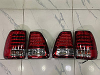 Задние фонари на Land Cruiser 100 1998-07 дизайн Lexus (Красный цвет)