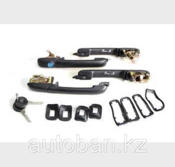 Комплект дверных ручек с ключами Volkswagen Golf 2 / Jetta 1982-1992