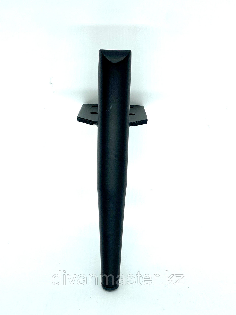 Ножка стальная, для диванов и кресел, 18 см, цвет матовый черный