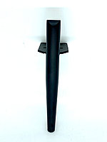 Ножка стальная, для диванов и кресел, 15 см, цвет матовый черный