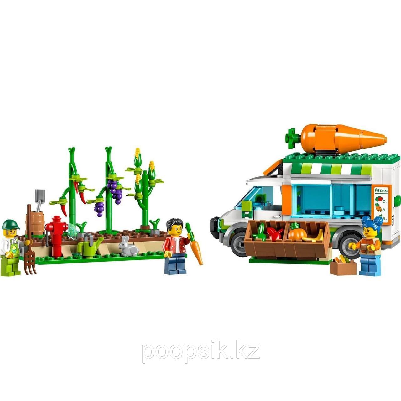 Lego City Фургон для фермерского рынка 60345 - фото 3 - id-p105405000