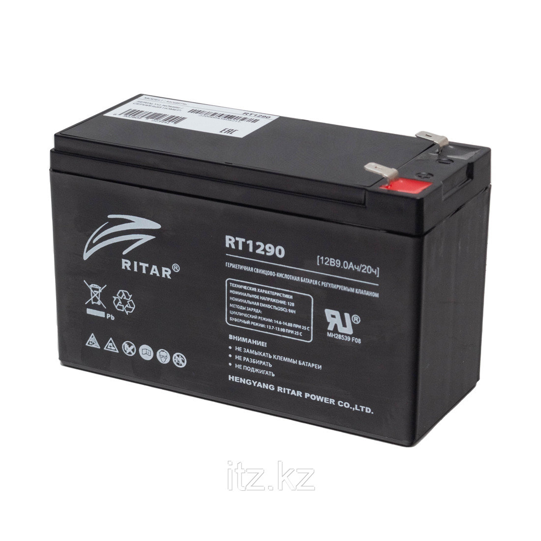 Аккумуляторная батарея Ritar RT1290 12В 9 Ач - фото 1 - id-p105321397