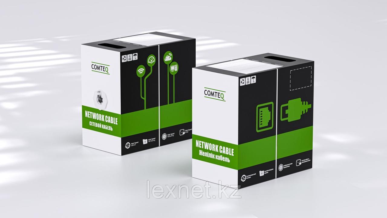 Кабель сетевой  COMTEQ-UTP-Cat.5e-4х2х0,50 ПВП 305м/упак. (для внешней прокладки)