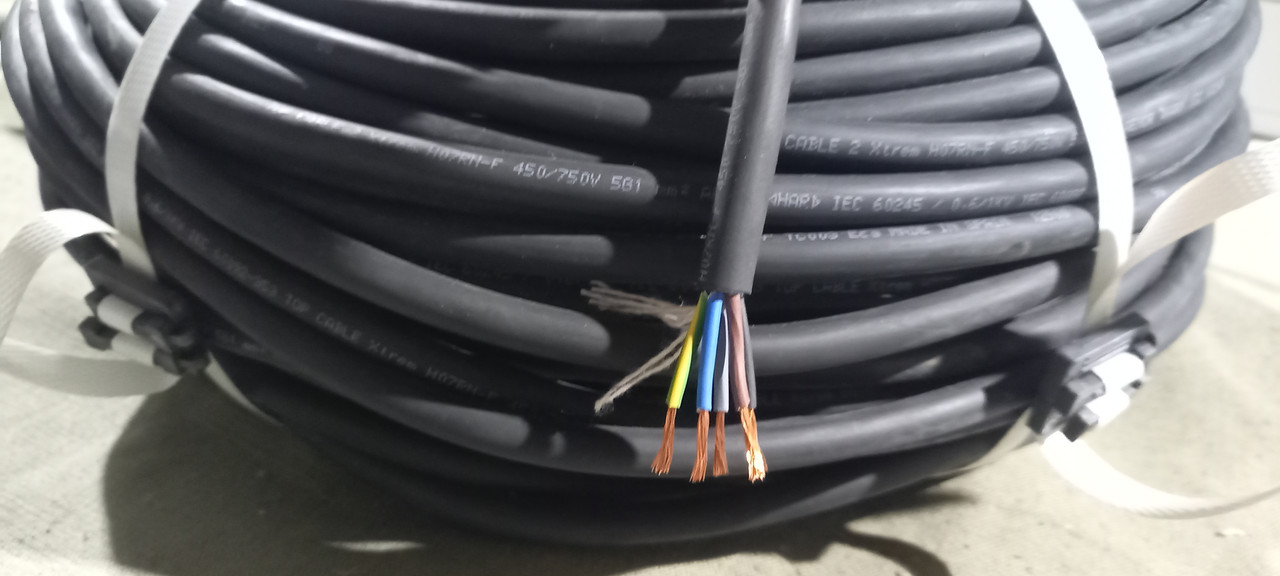 Кабель резиновый H07RN-F\DN 0.6\1 кВ, фото 1